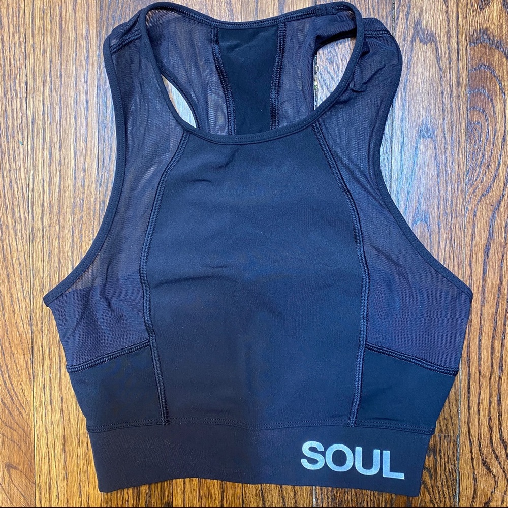 Lululemon x soulcycle cropped tank